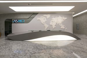 Asmed Saç ekim kliniği Gergi Tavan Projesi